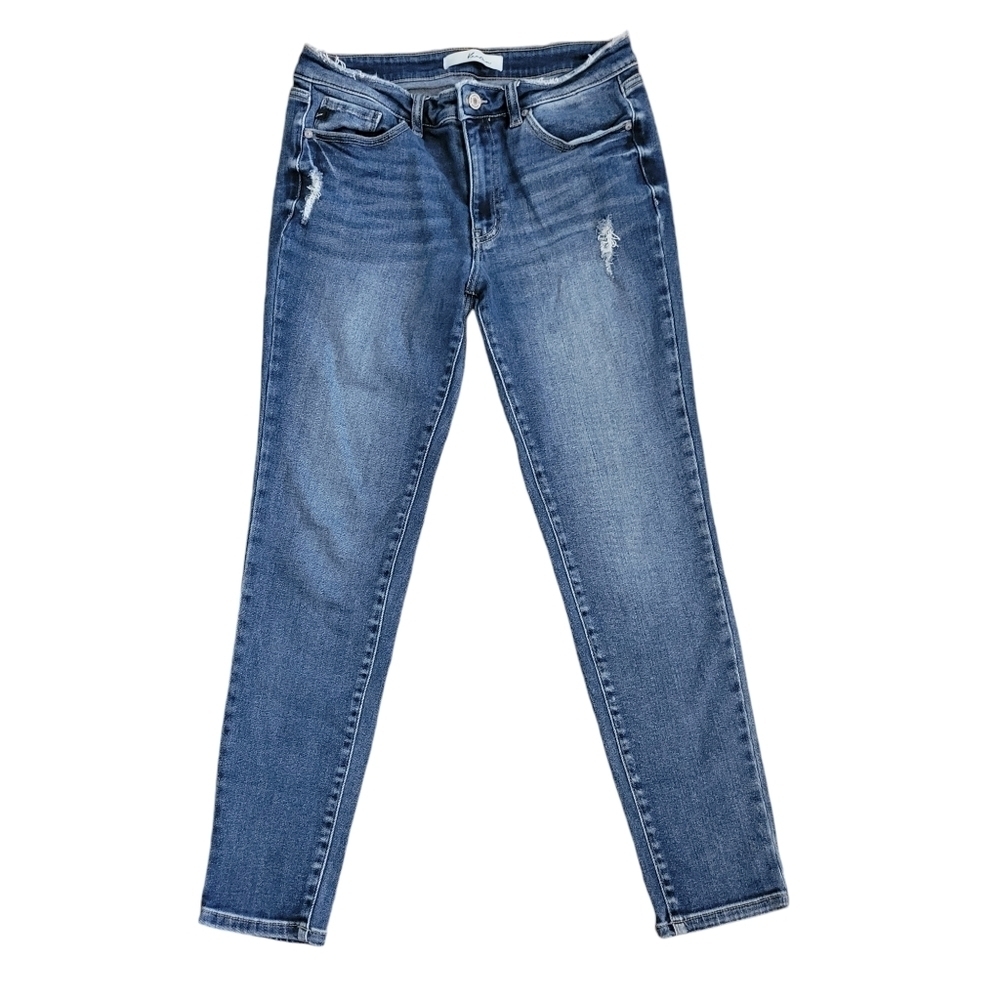 KanCan Skinny Jeans Size 11/29 Mid Rise Medium Wash